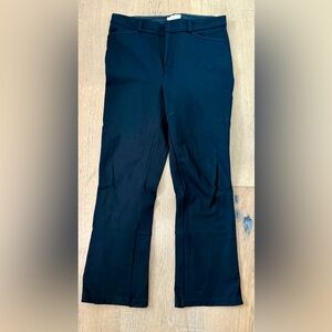 Anthropologie Black Leggings with fun back detail